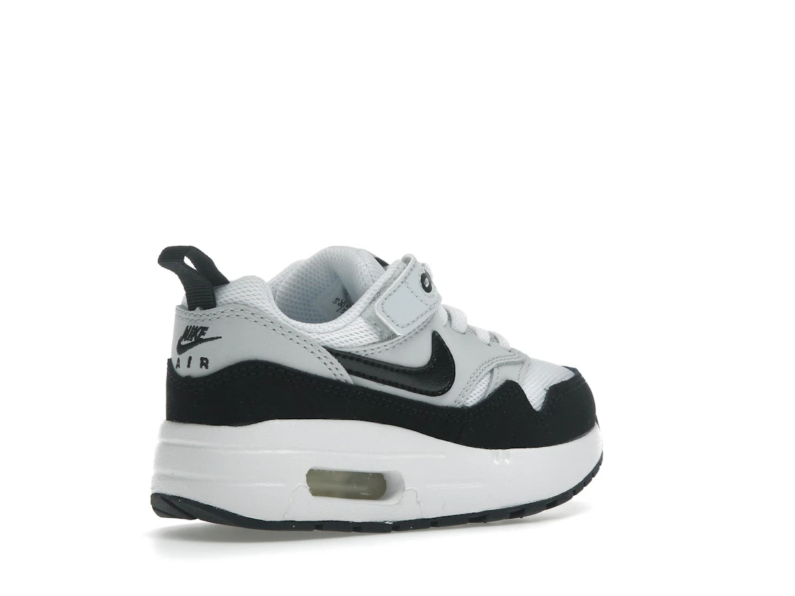 Vue 33 de Nike Air Max 1 EasyOn White Black (PS)