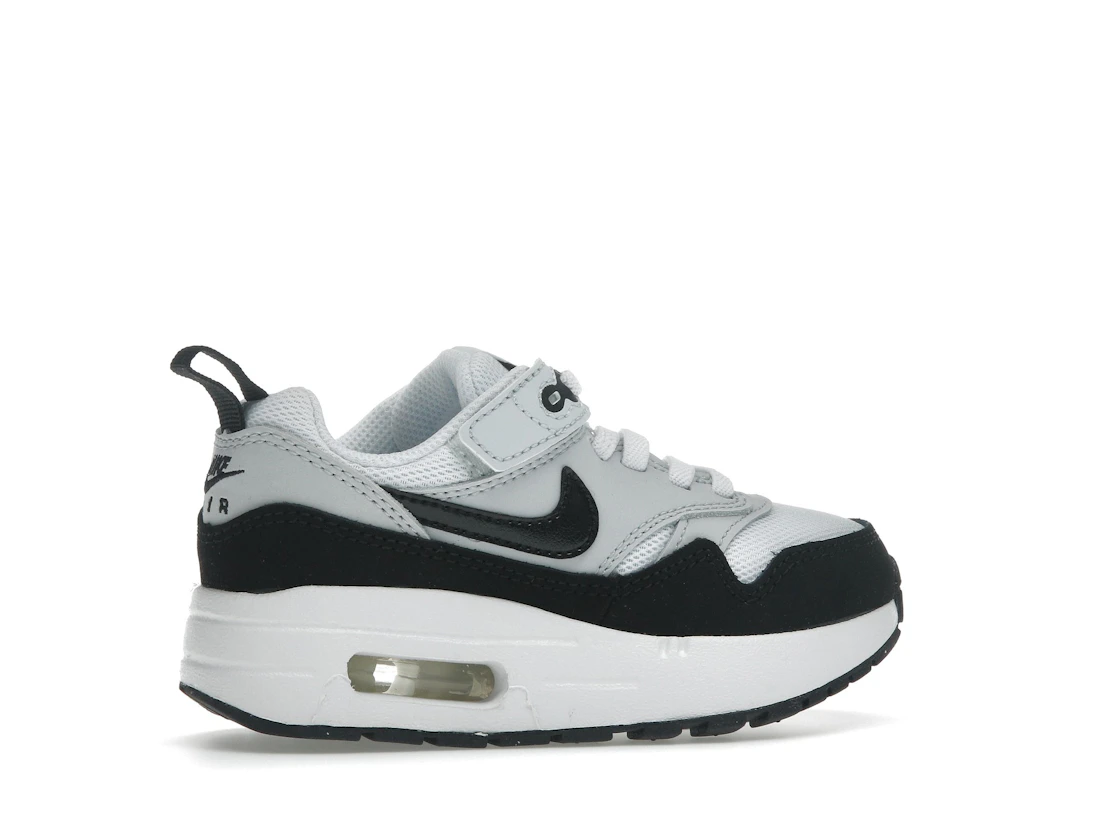 Vue 35 de Nike Air Max 1 EasyOn White Black (PS)
