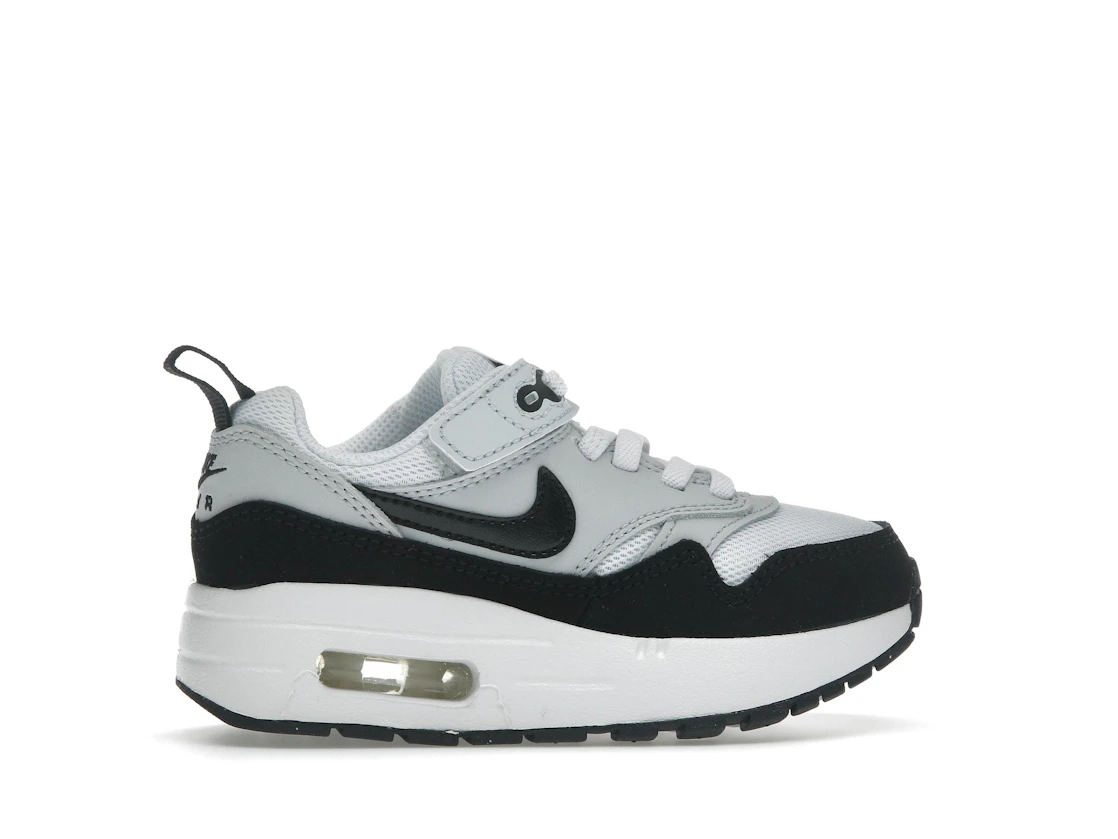 Vue 36 de Nike Air Max 1 EasyOn White Black (PS)