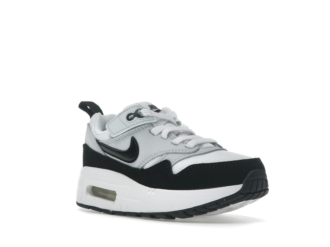 Vue 5 de Nike Air Max 1 EasyOn White Black (PS)
