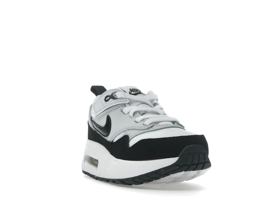 Vue 7 de Nike Air Max 1 EasyOn White Black (PS)