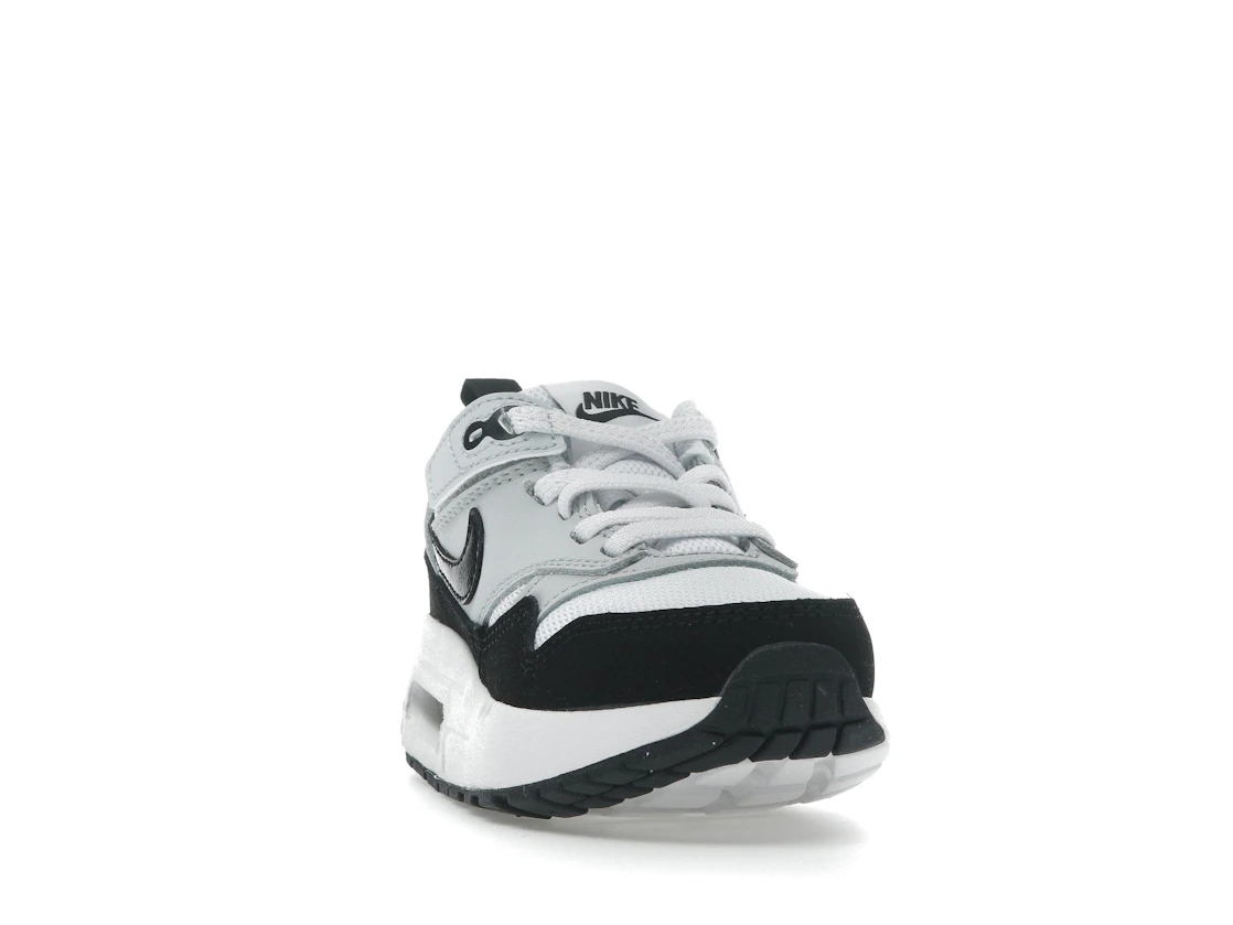 Vue 8 de Nike Air Max 1 EasyOn White Black (PS)