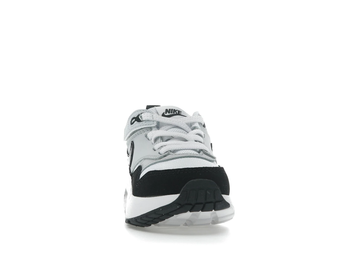 Vue 9 de Nike Air Max 1 EasyOn White Black (PS)