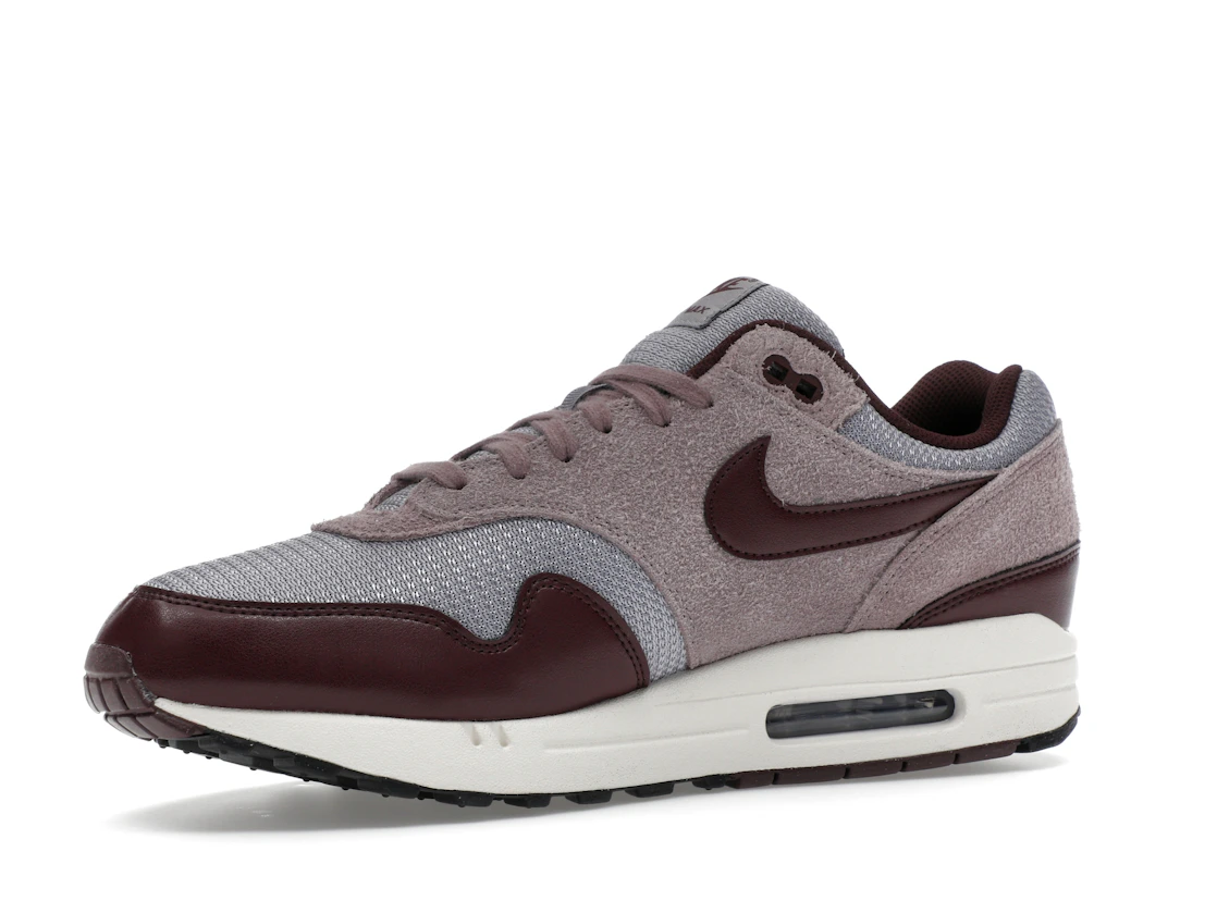 Vue 16 de Nike Air Max 1 Essential PRM Cement Grey Burgundy Crush