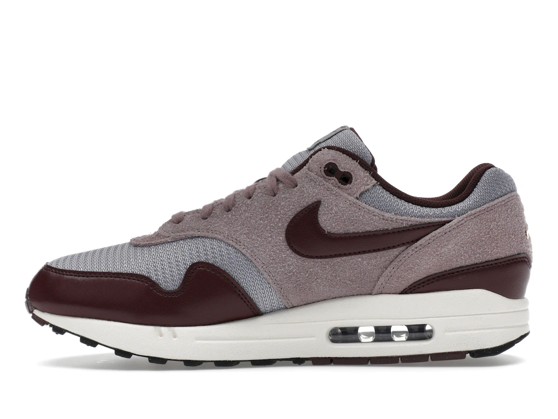 Vue 19 de Nike Air Max 1 Essential PRM Cement Grey Burgundy Crush