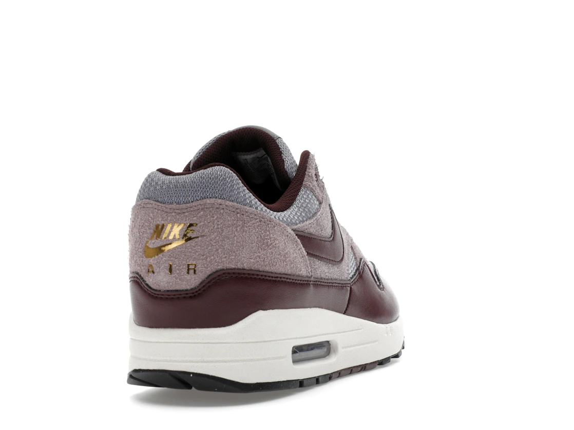 Vue 30 de Nike Air Max 1 Essential PRM Cement Grey Burgundy Crush