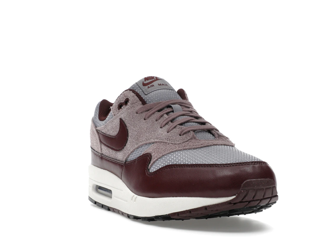 Vue 7 de Nike Air Max 1 Essential PRM Cement Grey Burgundy Crush