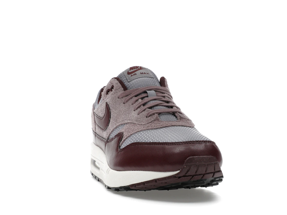 Vue 8 de Nike Air Max 1 Essential PRM Cement Grey Burgundy Crush