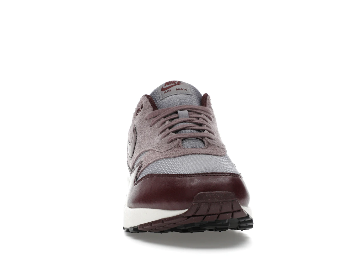 Vue 9 de Nike Air Max 1 Essential PRM Cement Grey Burgundy Crush