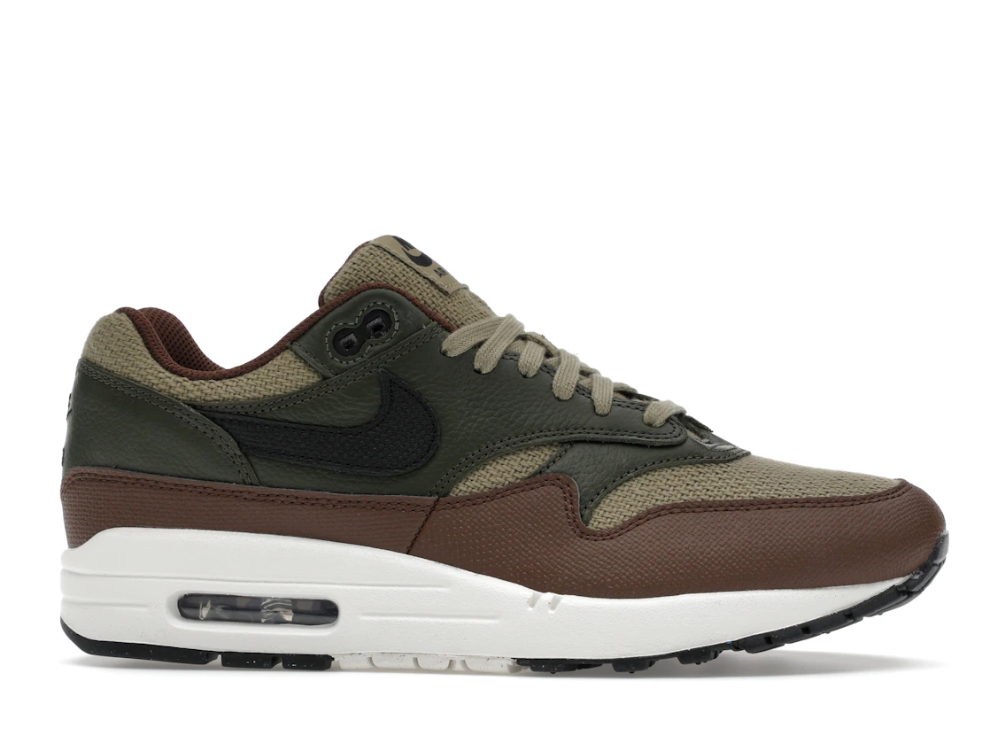 Vue 2 de Nike Air Max 1 Essential PRM Neutral Olive Cacao Wow