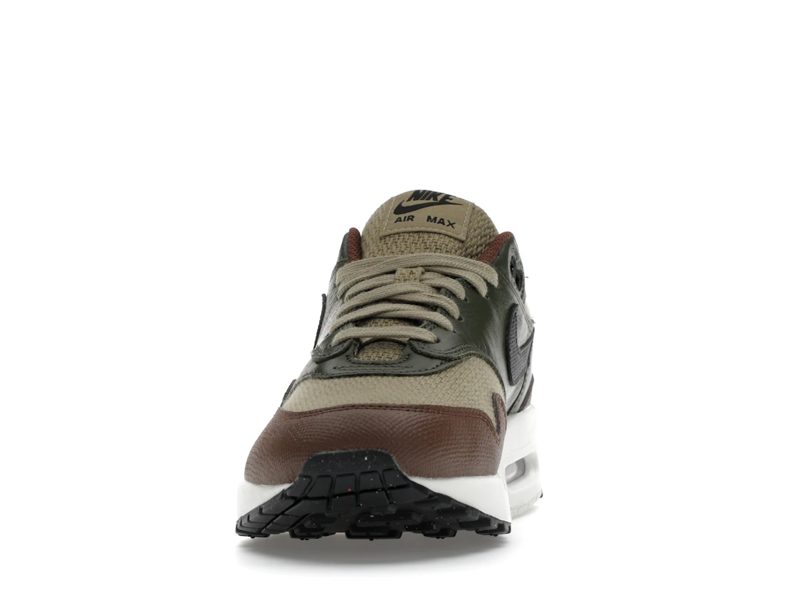 Vue 11 de Nike Air Max 1 Essential PRM Neutral Olive Cacao Wow