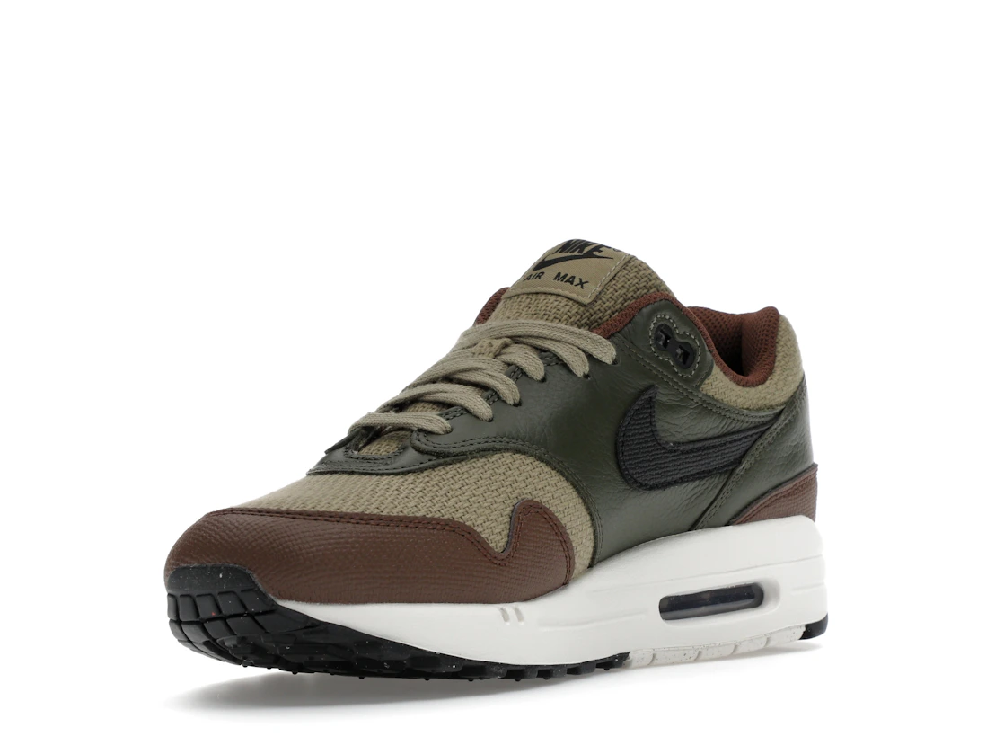 Vue 14 de Nike Air Max 1 Essential PRM Neutral Olive Cacao Wow
