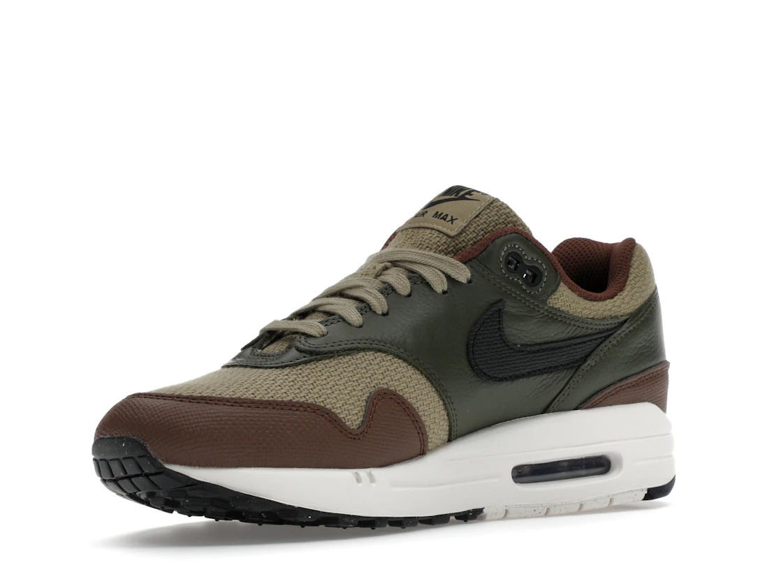 Vue 15 de Nike Air Max 1 Essential PRM Neutral Olive Cacao Wow