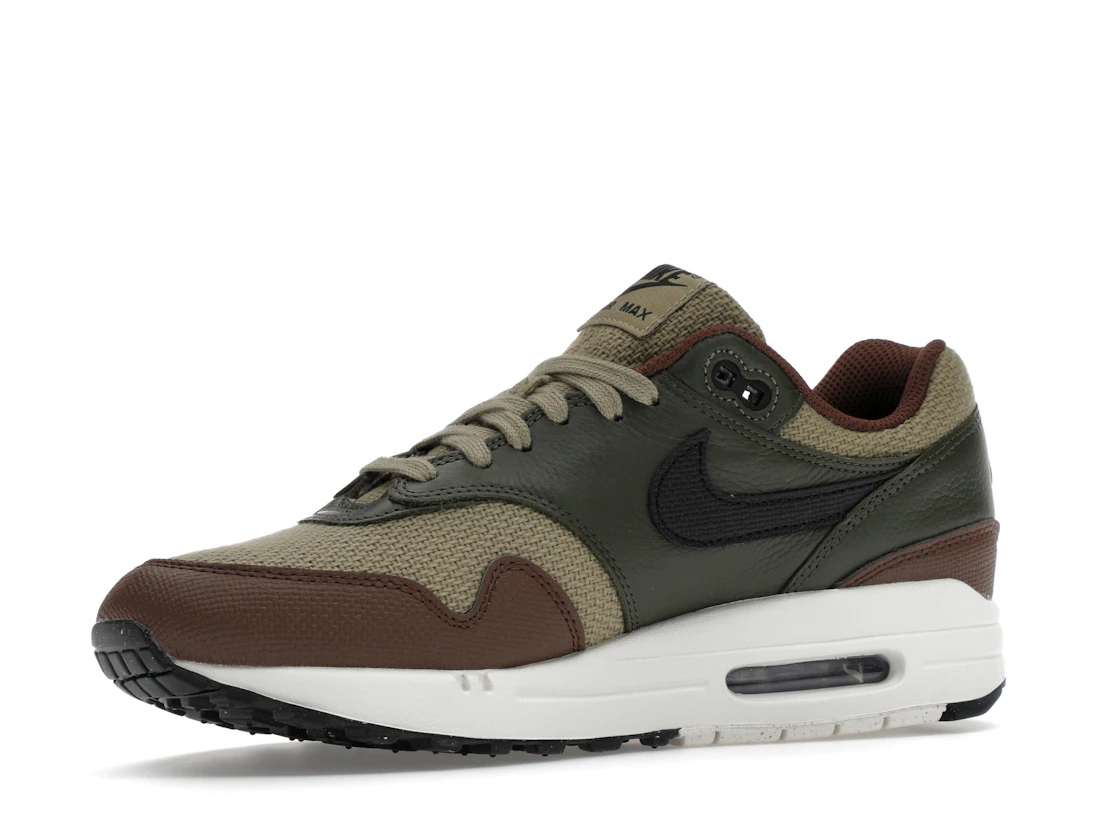 Vue 16 de Nike Air Max 1 Essential PRM Neutral Olive Cacao Wow