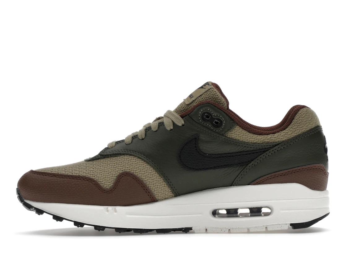 Vue 19 de Nike Air Max 1 Essential PRM Neutral Olive Cacao Wow