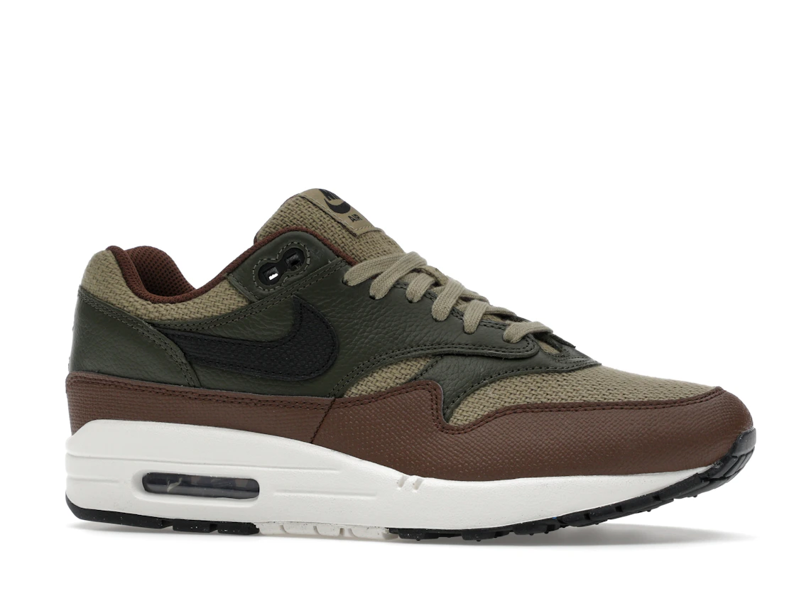 Vue 3 de Nike Air Max 1 Essential PRM Neutral Olive Cacao Wow