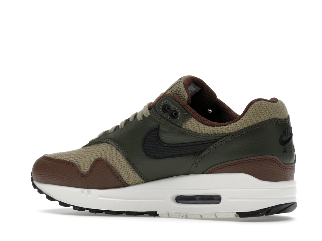 Vue 22 de Nike Air Max 1 Essential PRM Neutral Olive Cacao Wow