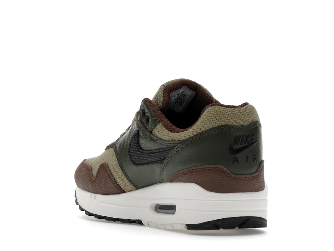 Vue 25 de Nike Air Max 1 Essential PRM Neutral Olive Cacao Wow