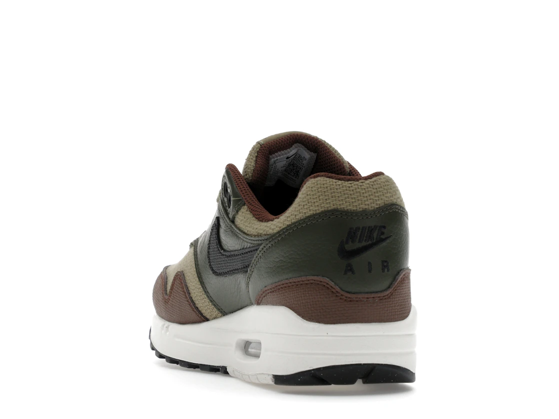 Vue 26 de Nike Air Max 1 Essential PRM Neutral Olive Cacao Wow