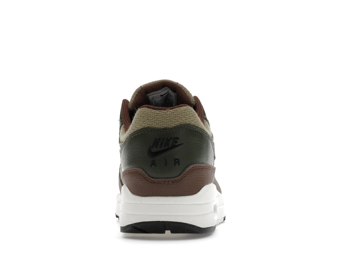 Vue 28 de Nike Air Max 1 Essential PRM Neutral Olive Cacao Wow