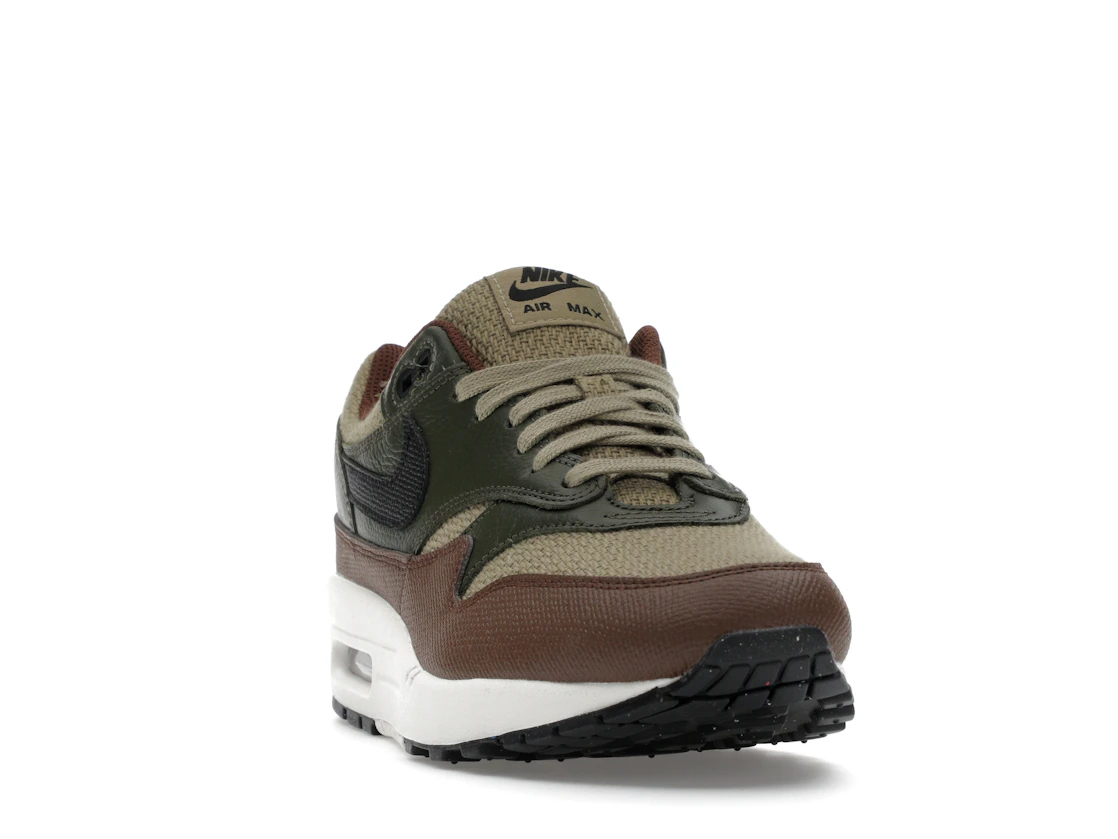 Vue 8 de Nike Air Max 1 Essential PRM Neutral Olive Cacao Wow
