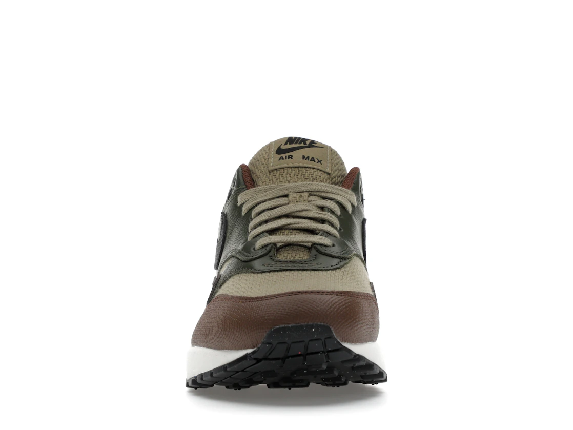 Vue 10 de Nike Air Max 1 Essential PRM Neutral Olive Cacao Wow