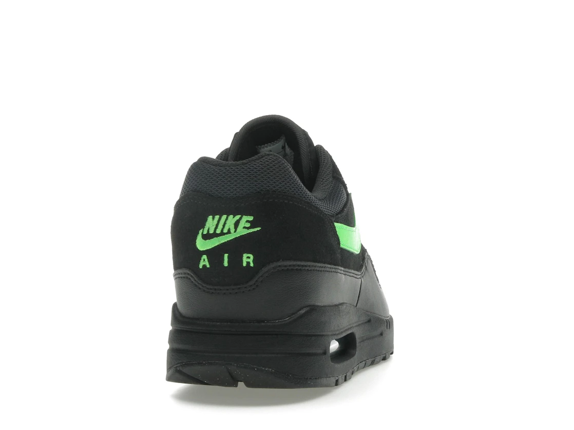 Vue 29 de Nike Air Max 1 Essential Black Green Strike