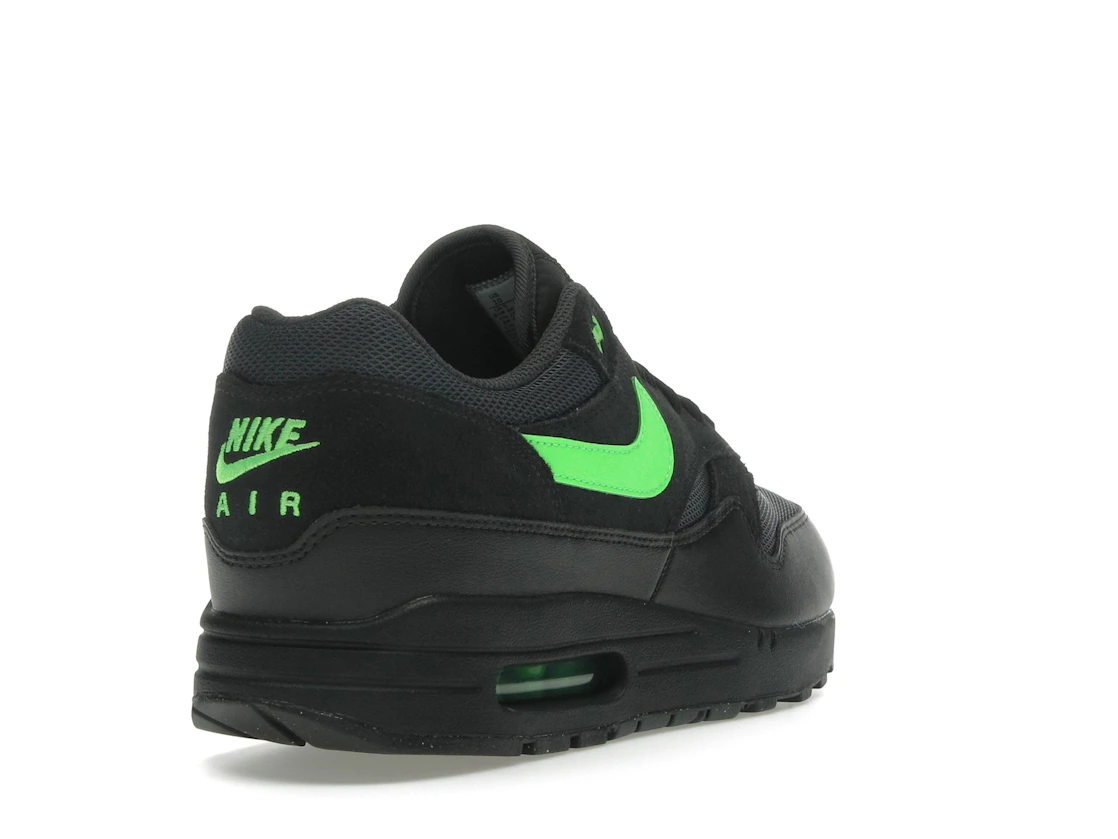 Vue 31 de Nike Air Max 1 Essential Black Green Strike
