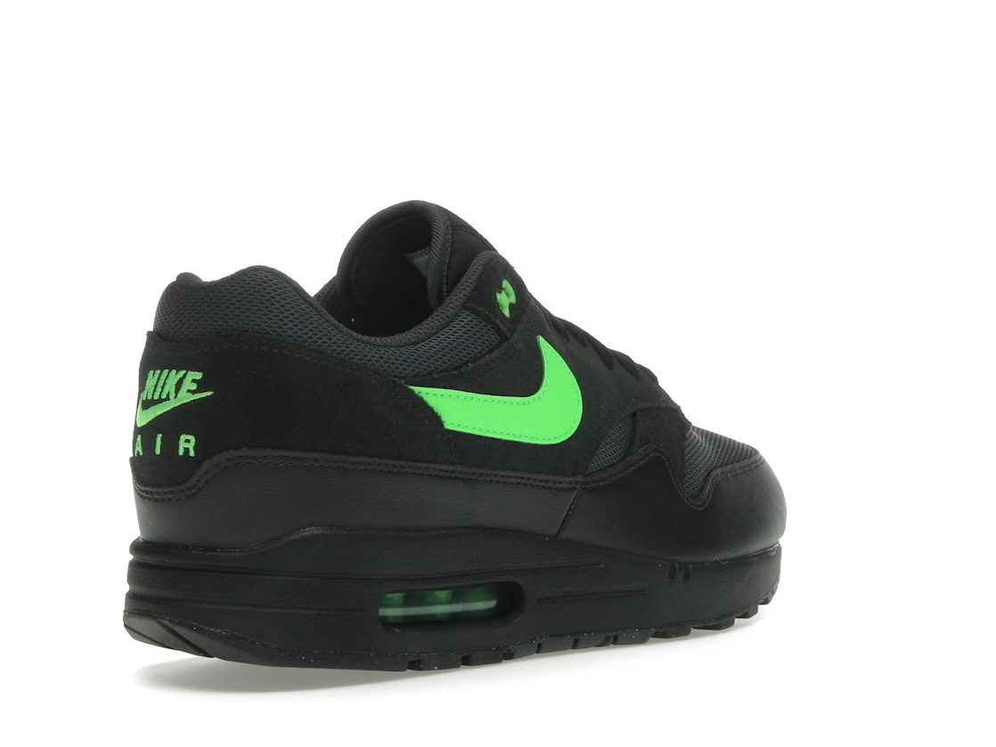 Vue 32 de Nike Air Max 1 Essential Black Green Strike