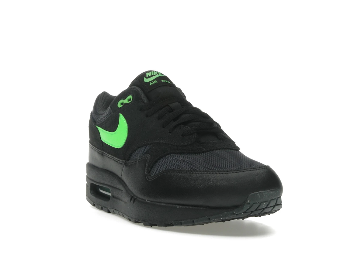 Vue 7 de Nike Air Max 1 Essential Black Green Strike