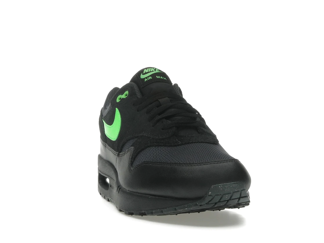 Vue 8 de Nike Air Max 1 Essential Black Green Strike