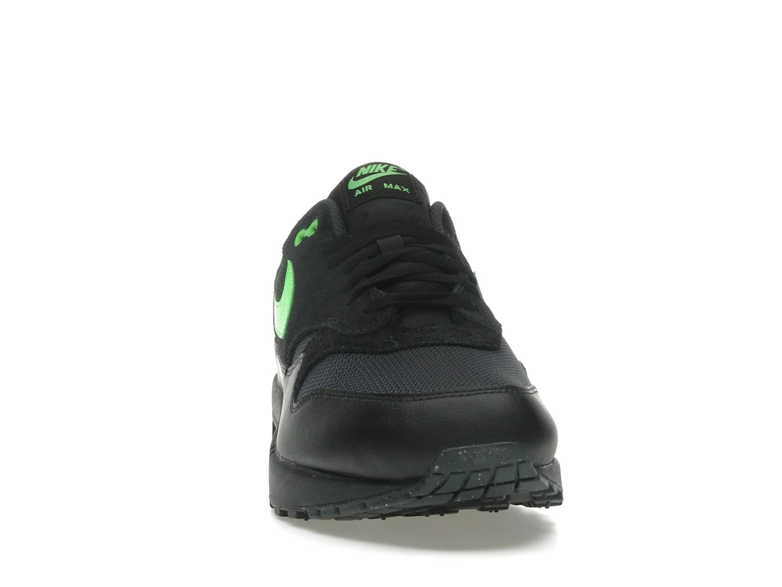 Vue 9 de Nike Air Max 1 Essential Black Green Strike