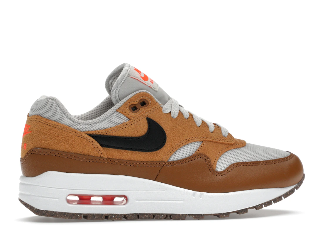 Vue 36 de Nike Air Max 1 Essential British Tan Light Bone