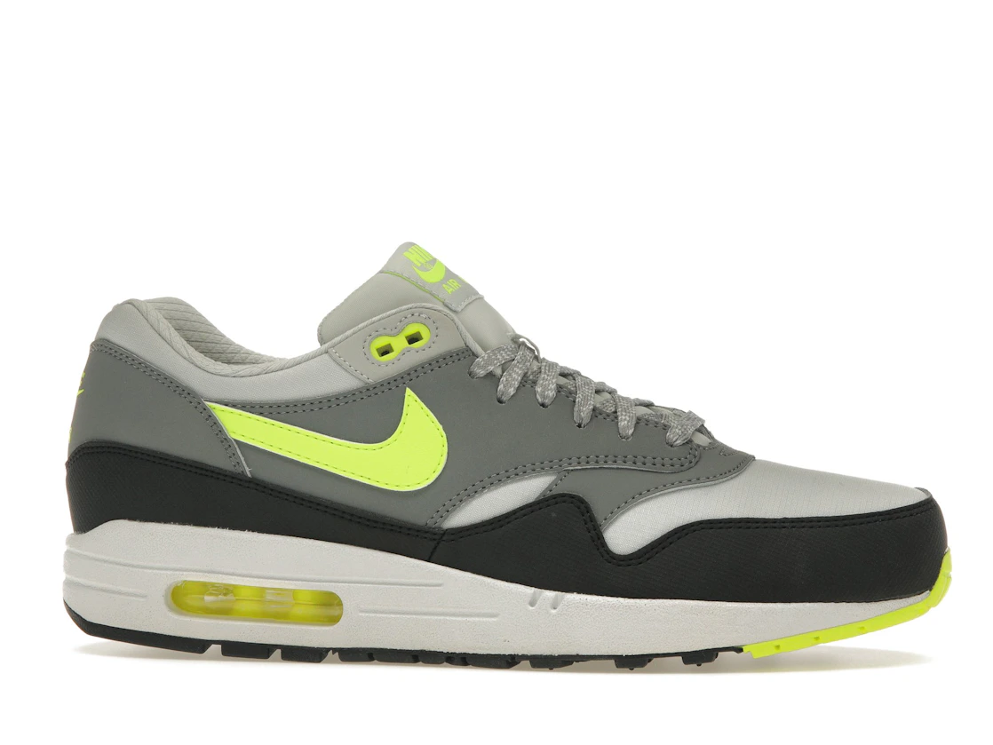 Vue 2 de Nike Air Max 1 Essential Dusty Grey Volt Cool Grey Black