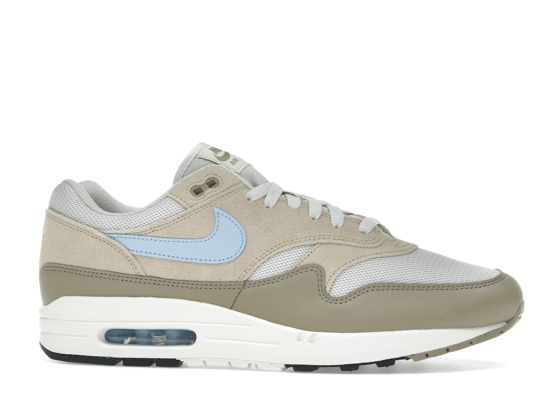Vue 2 de Nike Air Max 1 Essential Light Bone/Psychic Blue