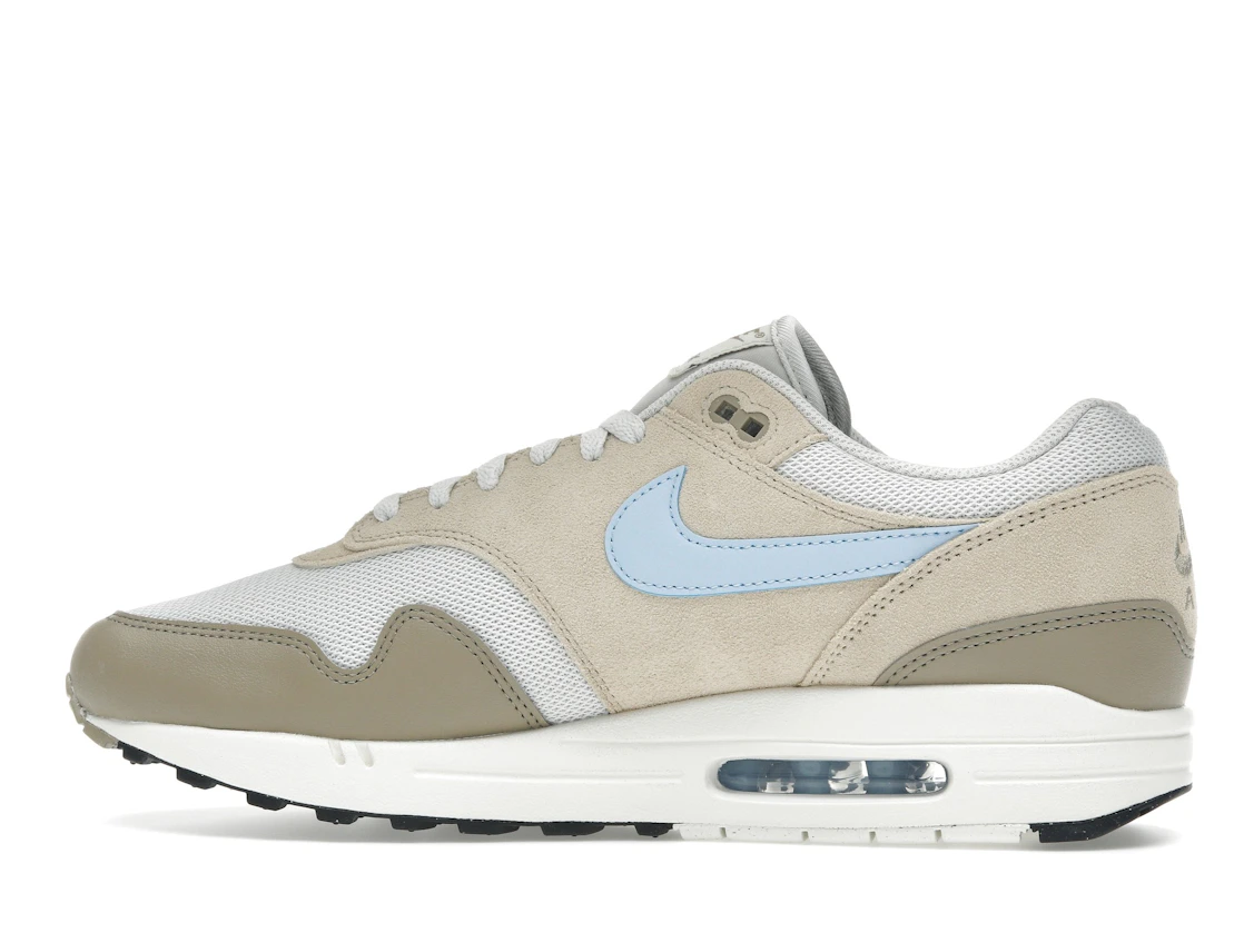 Vue 20 de Nike Air Max 1 Essential Light Bone/Psychic Blue