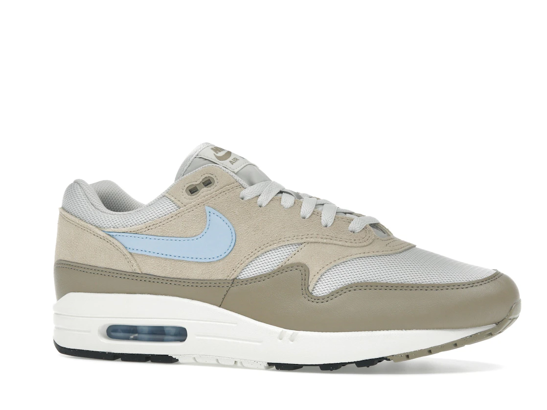 Vue 3 de Nike Air Max 1 Essential Light Bone/Psychic Blue