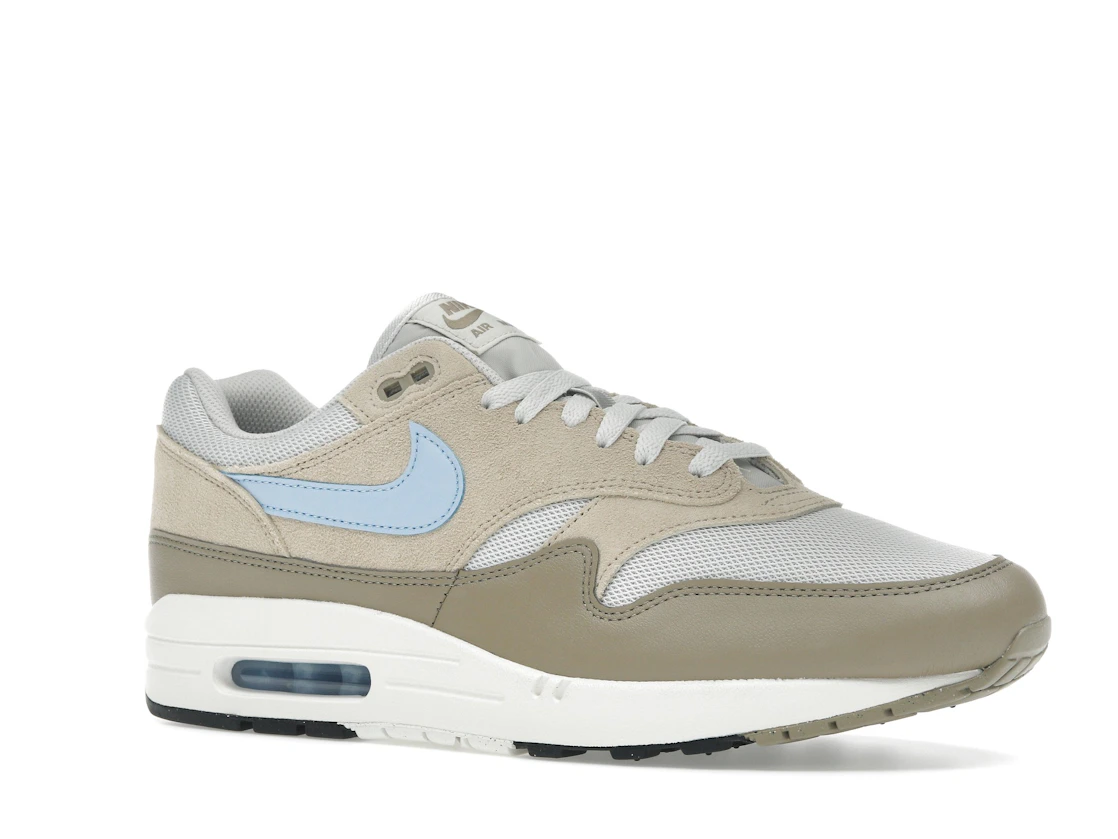 Vue 4 de Nike Air Max 1 Essential Light Bone/Psychic Blue