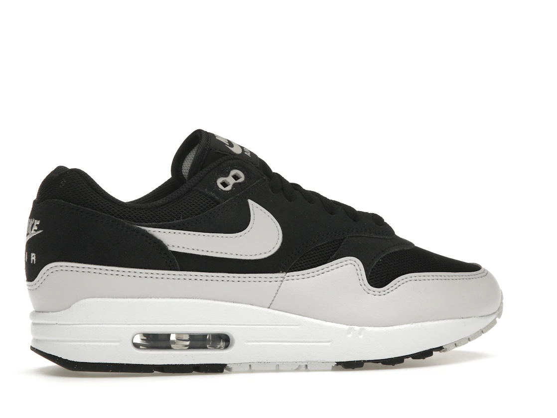 Vue 35 de Nike Air Max 1 Essential Off Noir Vast Grey