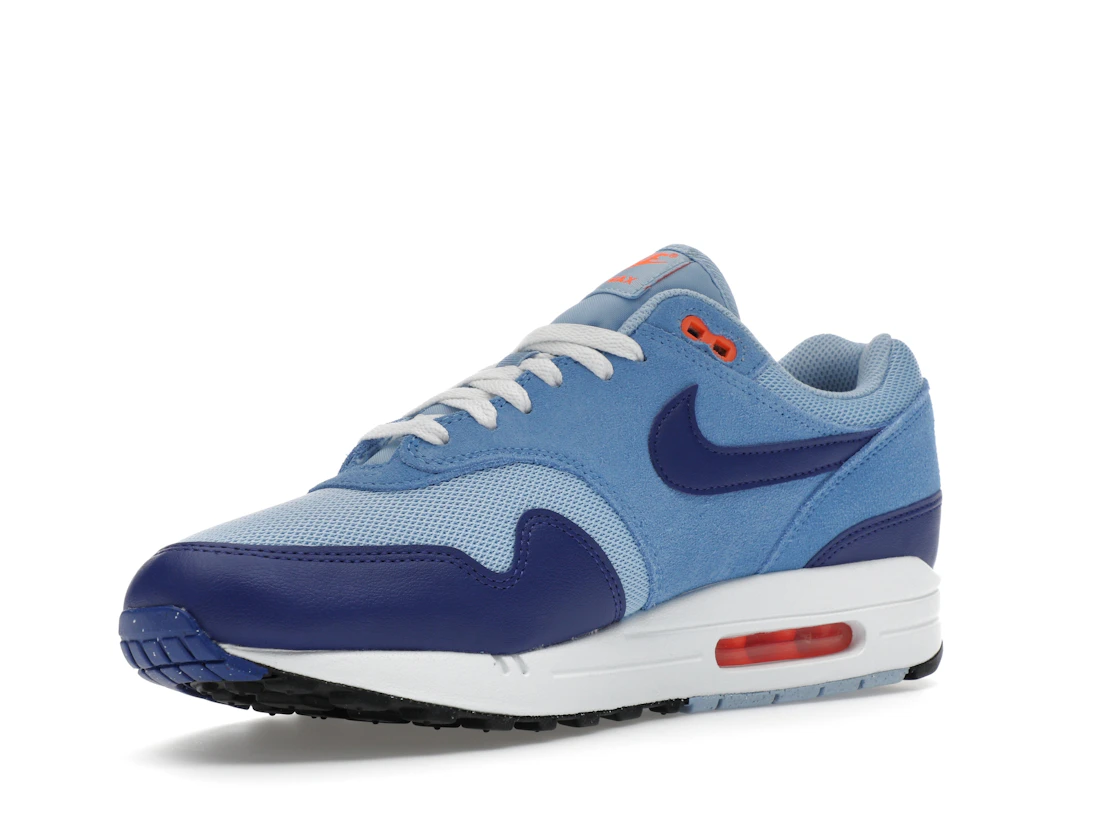 Vue 15 de Nike Air Max 1 Essential Psychic Blue