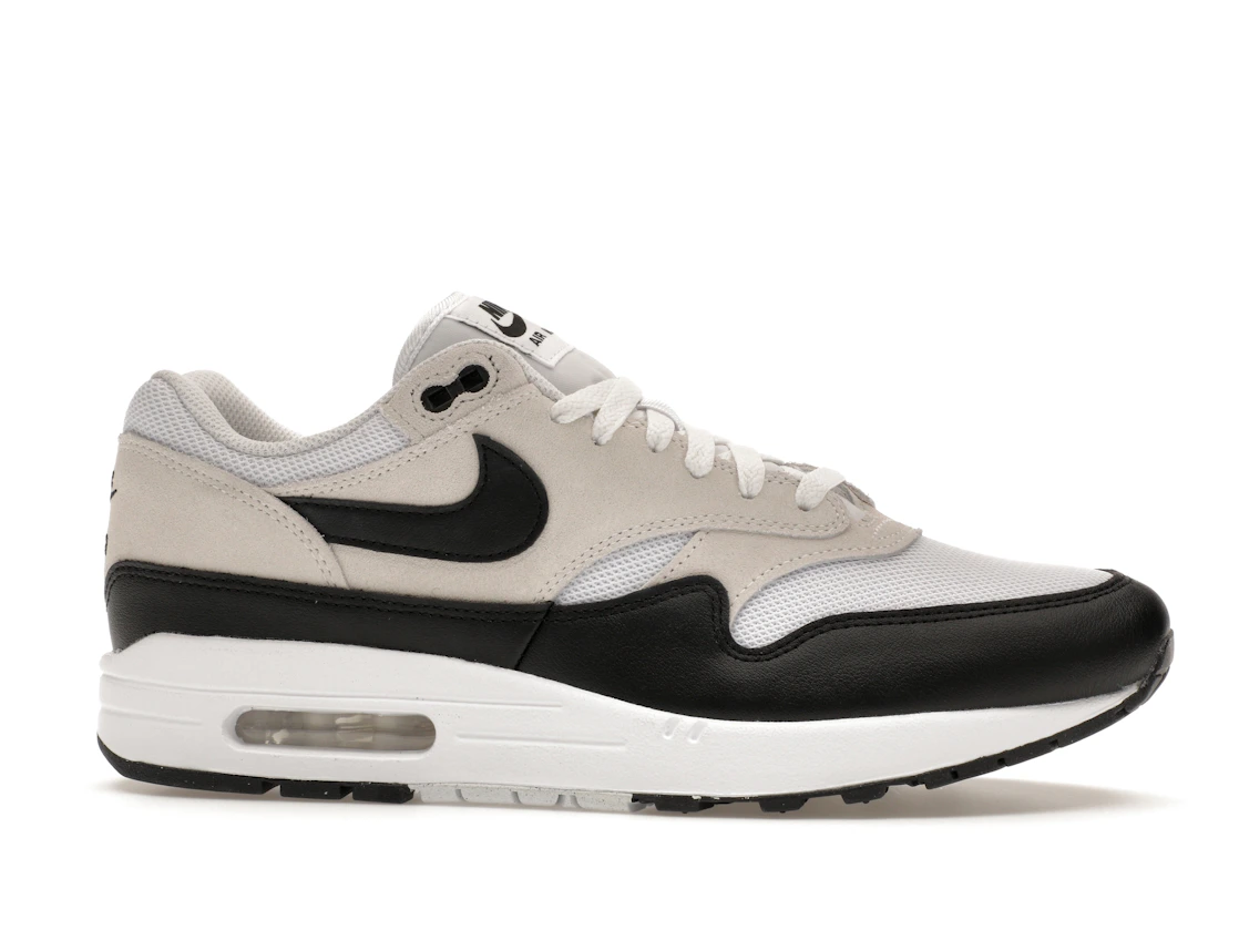 Vue 2 de Nike Air Max 1 Essential Summit White Black
