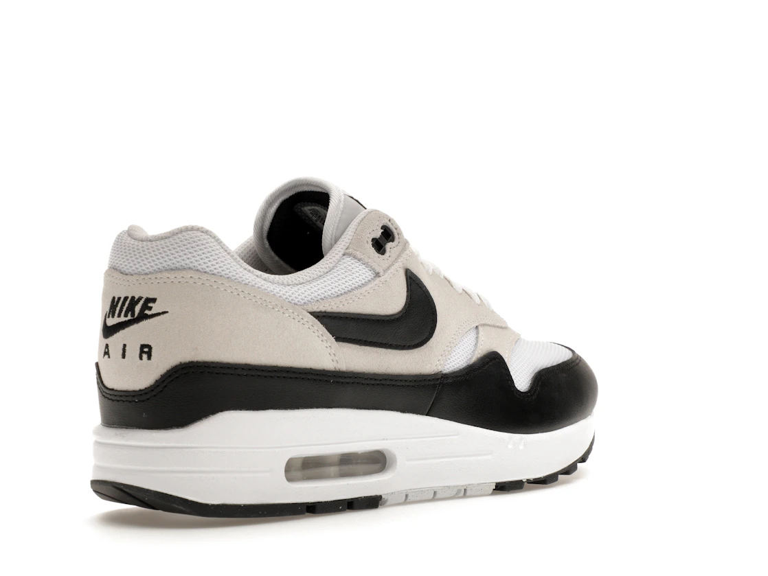 Vue 32 de Nike Air Max 1 Essential Summit White Black