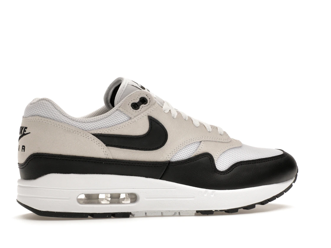 Vue 35 de Nike Air Max 1 Essential Summit White Black