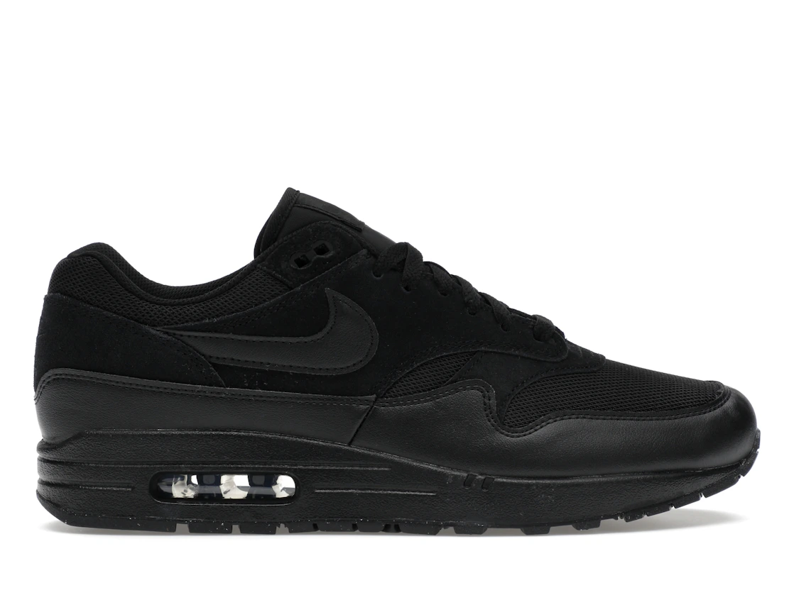 Vue 1 de Nike Air Max 1 Essential Triple Black