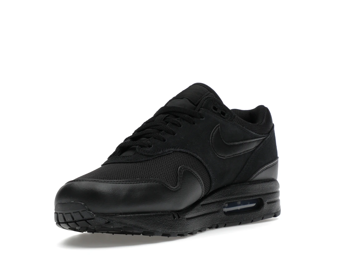 Vue 14 de Nike Air Max 1 Essential Triple Black