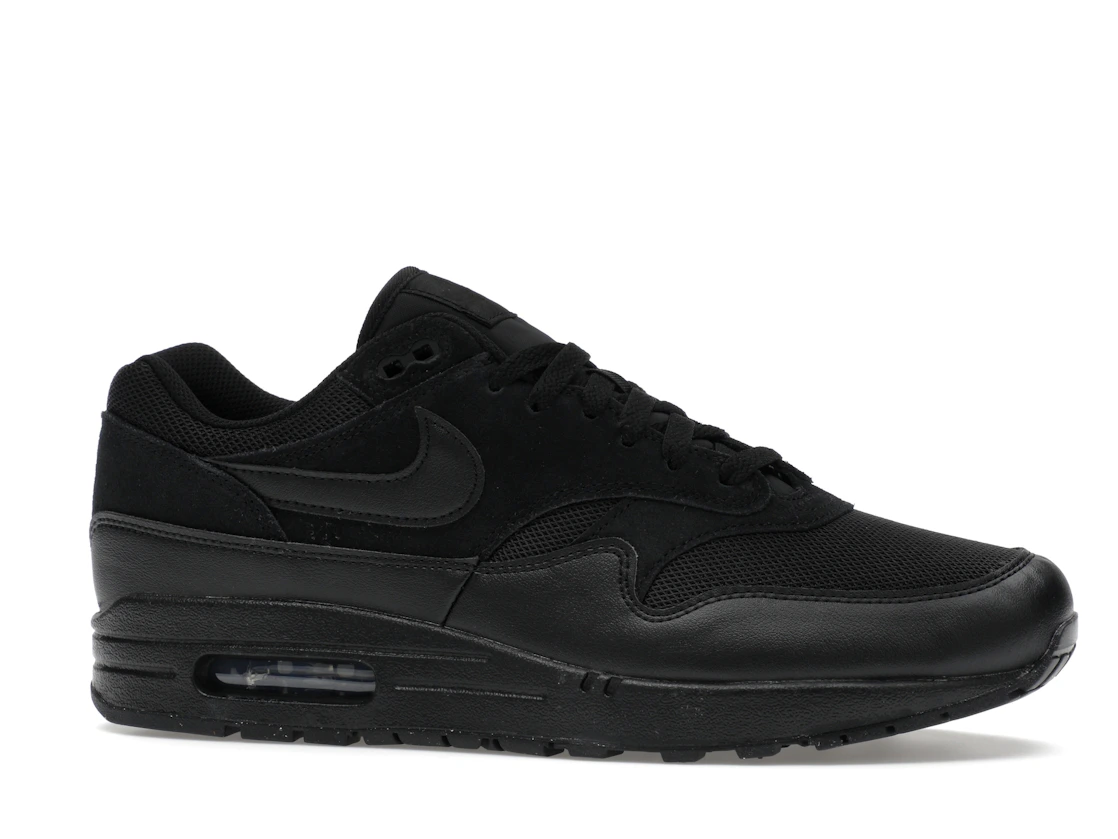 Vue 3 de Nike Air Max 1 Essential Triple Black