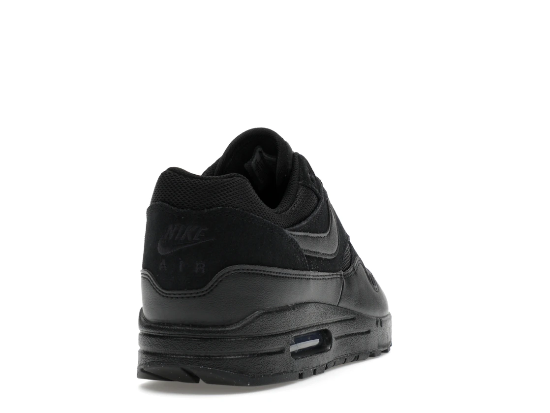 Vue 30 de Nike Air Max 1 Essential Triple Black