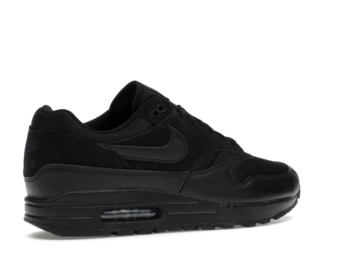 Vue 34 de Nike Air Max 1 Essential Triple Black