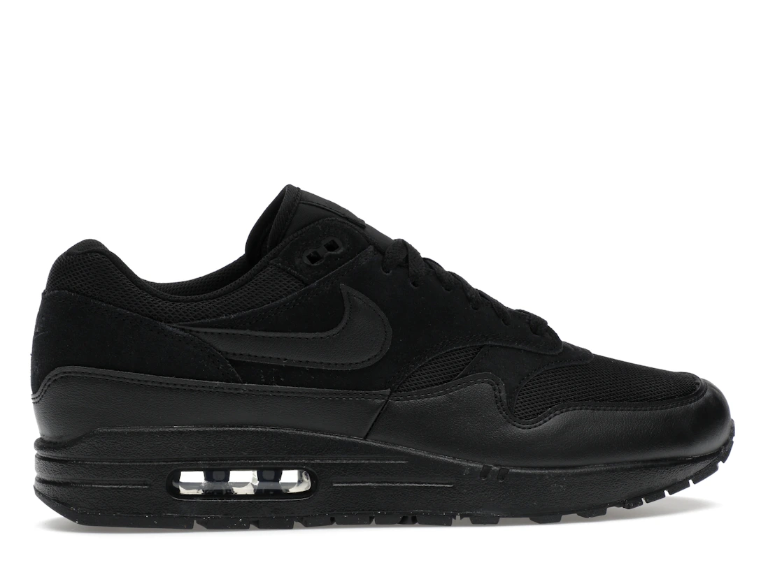 Vue 36 de Nike Air Max 1 Essential Triple Black