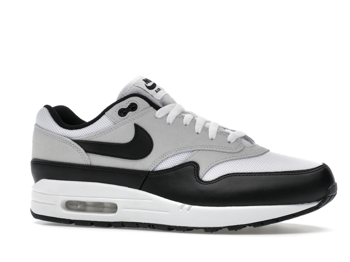 Vue 3 de Nike Air Max 1 Essential White Pure Platinum Black